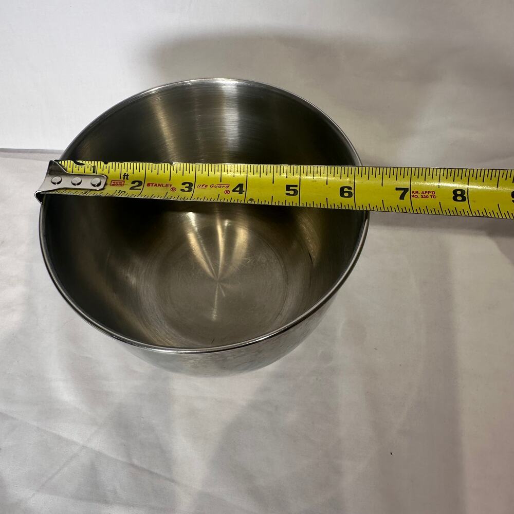 Vintage Sunbeam Countertop Mixer Stainless Small Bowl 6 1/4"  Replacement Parts